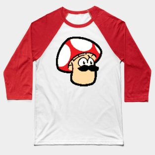 ShroomDood (Pixel/Red) Baseball T-Shirt